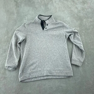 Eddie Bauer Mens Gray Pullover Sweater TL 4763